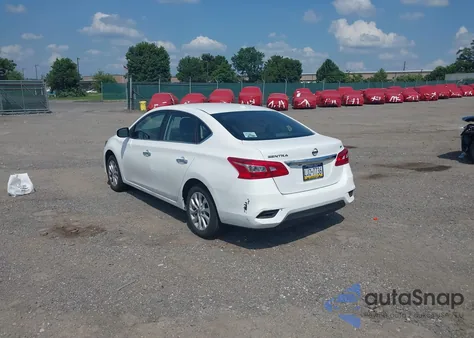 2019 Nissan Sentra Sv из США, поврежденный, VIN 3N1AB7APXKY322546